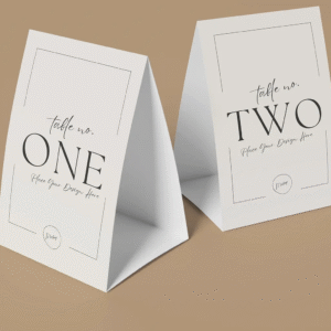 Tent Cards